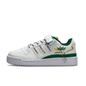 Adidas Originals Forum 84 Low New White Green Yellow